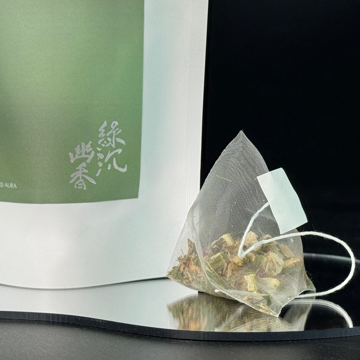 香水檸檬薄荷茶 無咖啡因 台灣花果茶包｜CATTEA® AIR №17《綠沉幽香 Emerald Aura》