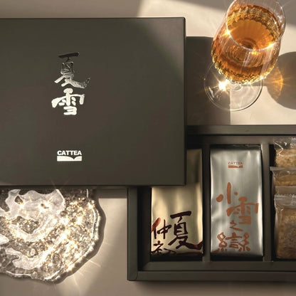 夏·雪 Summer·Snow｜花果茶食禮盒 - 嘉嶼 CATTEA®｜禮盒